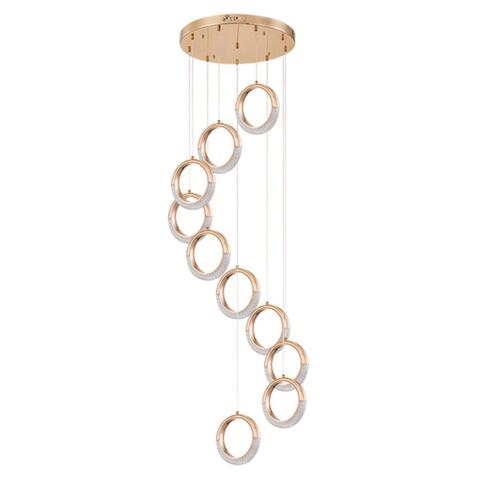 Подвесной светодиодный светильник Arte Lamp MONTANA A7777SP-10GO