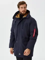 Парка Alpha Industries N-3B Alpine Parka Gen ll Rep. Blue (Синяя)