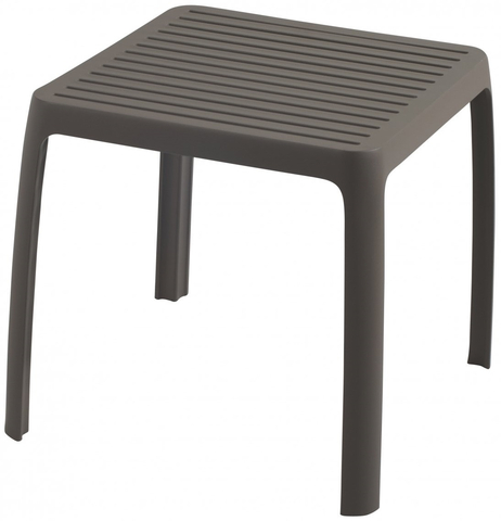 Столик пластиковый для шезлонга PAPATYA Wave Side Table, тортора