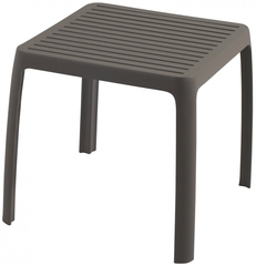 Столик пластиковый для шезлонга PAPATYA Wave Side Table, тортора