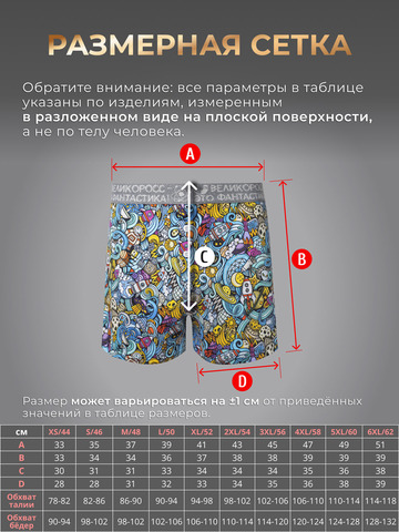 Комплект из 3-х семейных трусов - «Это Космос!»