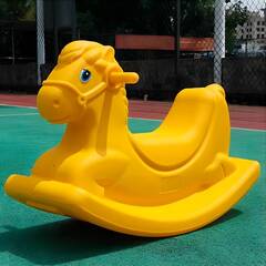 Качалка балансир Для Помещений «Лошадка» Желтая