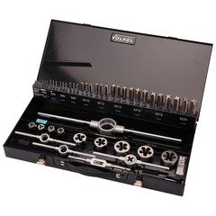 Набор метчиков и плашек M3 -M20 HSSE 54пр Volkel 49251