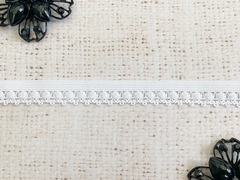 Резинка бельевая ажурная, ш. 1,2 см, белый