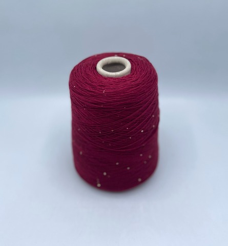 Suedwoolle, Victoria paillettes, 450м/100гр. 97% Меринос,3% Полиэстер(пайетка) , цвет-Бордо(501), 37058