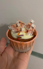 Посыпка для Торта Деньги Рубли 2.5*1 см, 160 шт (вафельная бумага)