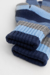 перчатки  для мальчика  КВ 10020/25/св.джинс,синий