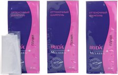 IRIDA М Шампунь оттеночный для окраски волос ПЛАМЯ 3*25мл