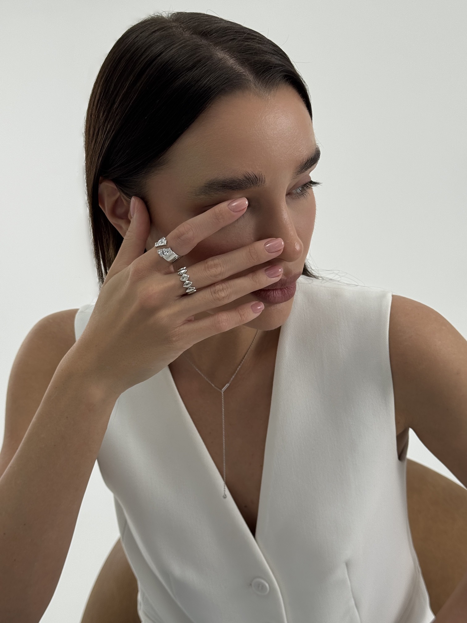 Колье Угол блик