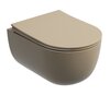 Ceramica Nova Modena CN6063MC Унитаз подвесной, цвет: бежевый