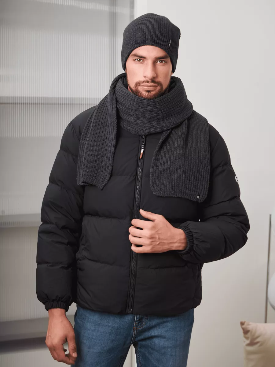 Шарф длинный классический