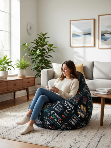 Кресло-мешок «Груша»Айскрим