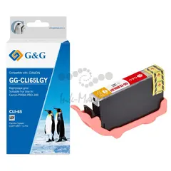 Совместимый картридж G&G GG-CLI65LGY (CLI-65LGY) для струйных принтеров Canon