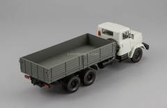 KRAZ-250 late modification 1985-1995 white-gray 1:43 Nash Avtoprom