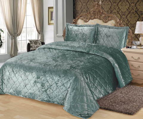 Покрывало 240х260 Sofi De MarkO Галаксия морская волна