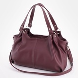 Сумка Саломея 304 гладкий бордо