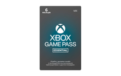 Карта оплаты Xbox Game Pass Essential на 6 месяцев [Цифровая версия] (MX) (для ПК, цифровой код доступа)