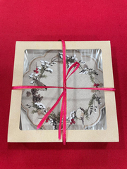 Новогодняя салфеточка-поддарельник