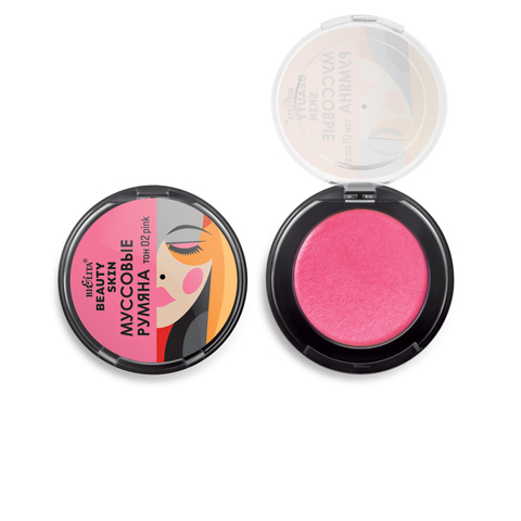 Белита Beauty Skin Румяна муссовые тон 02 pink