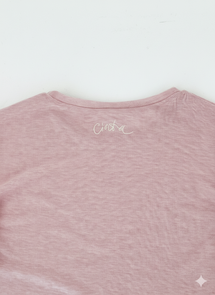 Лонгслив Роза, Розовый