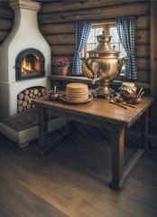 Масленица №8 - фон неопреновый