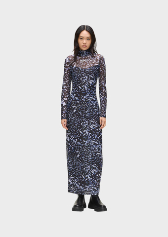 Платье KARL LAGERFELD JEANS Mesh Lights Aop Dress