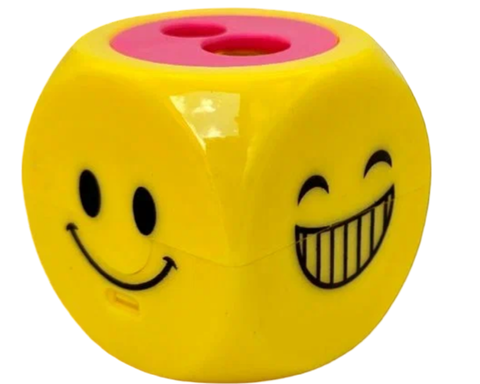 Точилка двойная ASMAR с контейнером, пластиковый яркий корпус 