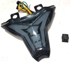 Стоп-сигнал для Kawasaki ZX-10R 16-25 г.в., ninja 400 18-25 черный