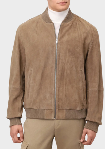 Куртка кожанная BOSS H-Muller