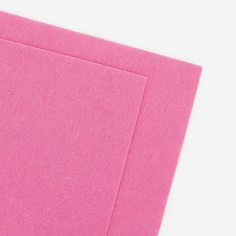 Фетр жесткий, 1мм, розовый