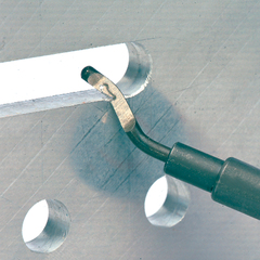 Лезвие для гратоснимателя Unigrat B10 HSS d.2,5мм Ruko 107012