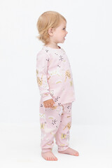 пижама  для девочки  К 1552/холодно-розовый,детские мечты