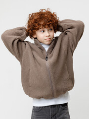 куртка  для мальчика  ФЛ 34028/2 ГР