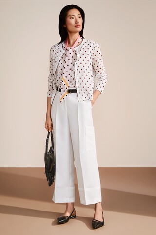 Marc Cain Топ шифоновый с хлопком и вискозой