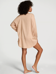 ХЛОПКОВАЯ МОДАЛЬНАЯ РУБАШКА ДЛЯ СНА