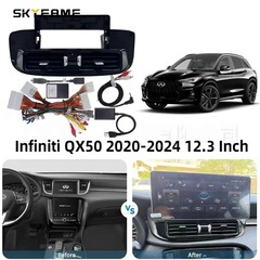 Магнитола Infinity EХ25 / QX 50 (2020-2024) Android 13 8/128GB QLED DSP 4G модель SF-9251-HP-UH