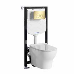 WasserKRAFT Aller 10TLT.010.ME.PG02.H001 Система инсталяции с унитазом фото