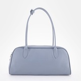 Сумка Саломея 2042 гладкий серо-голубой