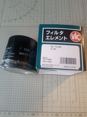 Фильтр  масляный  VIC  C-T01