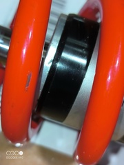 Амортизатор 280 мм для Yamaha XJ6 S/N Diversion 2009-2015 / Красный / УЦЕНКА