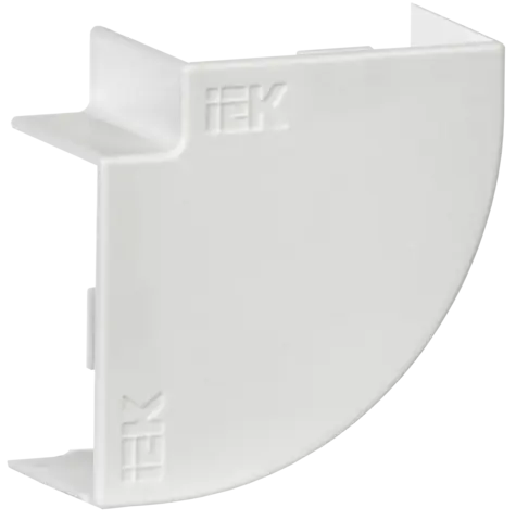 ELECOR Поворот на 90град КМП 40х25 белый (4шт/компл) IEK