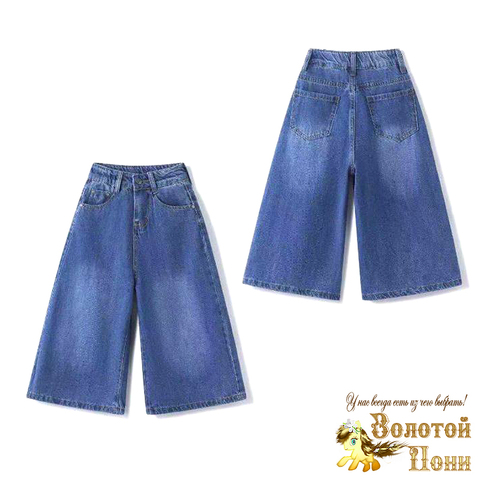 Капри джинс/подр д (10-16) 260419-CA685
