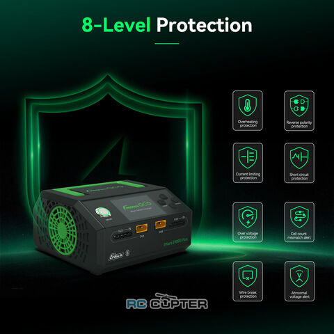 Зарядное устройство Gens ace iMars D1000 Plus | два канала | AC 1000 Вт (25A x2 | 500W x2) | G-Tech | 1-7S Bluetooth | SKU: GEAD1000 Plus