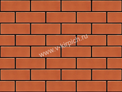 Кирпич лицевой Воротынский утолщенный красный, гладкий