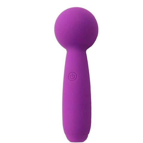 Фиолетовый перезаряжаемый вибратор-wand Pleasure Wand - CNT CNT-060018A