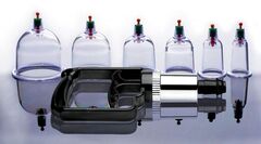 Набор помп для стимуляции Sukshen 6 Piece Cupping Set with Acu-Points - 