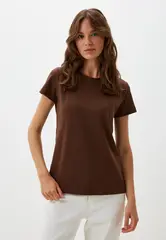 Футболка женская Anyday Icon T-shirt 01, цвет коричневый