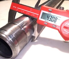 Перо вилки для Kawasaki ZRX 1200 2001-2004, 43мм*610мм