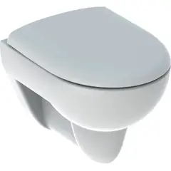 Комплект из подвесного унитаза Renova Compact, T49   и сиденья  с видимым крепежом. фото