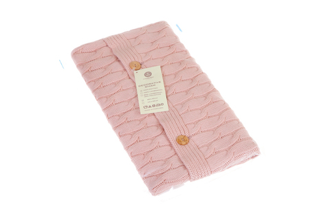 Наволочка декоративная 40х40 Luxberry Imperio 22 розовая